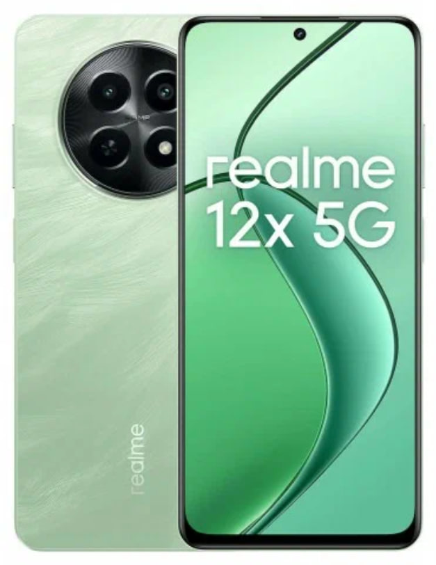 

Смартфон Realme 12x 12/256GB Green (5298624919), 12x