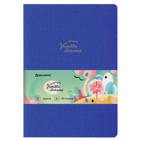 

Тетрадь Brauberg 403875 B5 клетка 60 листов 1 шт, Pastel