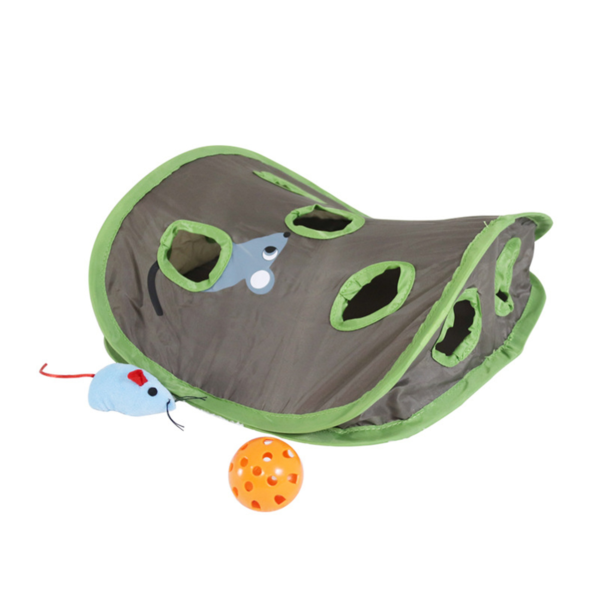 фото Интерактивная игрушка для кошек мышиная нора, 31х12х31 см, pets & friends pf-toy-15