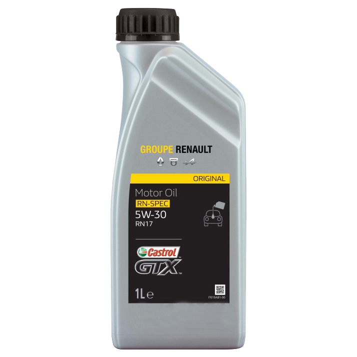 фото Масло моторное renault-castrol 5w-30 rn-spec rn17 1л