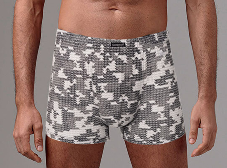 

Трусы мужские Gentlemen боксеры серые XXL, Серый, боксеры