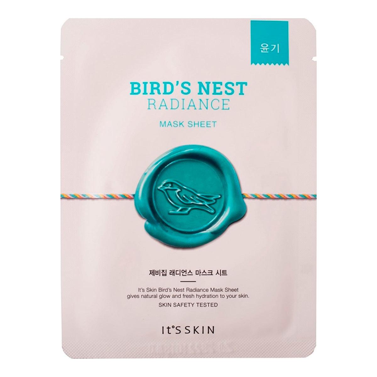 

Маска для лица It's Skin Bird's Nest Radiance, омолаживающая, ласточкино гнездо, тканевая