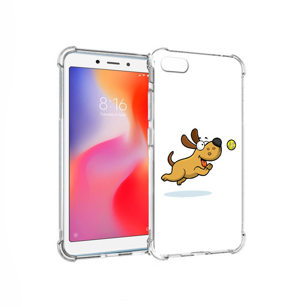 

Чехол MyPads Tocco для Xiaomi Redmi 6A пёсик (PT113916.305.563), Прозрачный, Tocco
