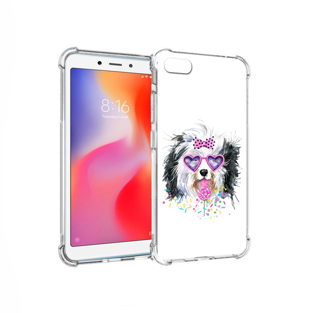 

Чехол MyPads Tocco для Xiaomi Redmi 6A пушистик (PT113916.305.559), Прозрачный, Tocco