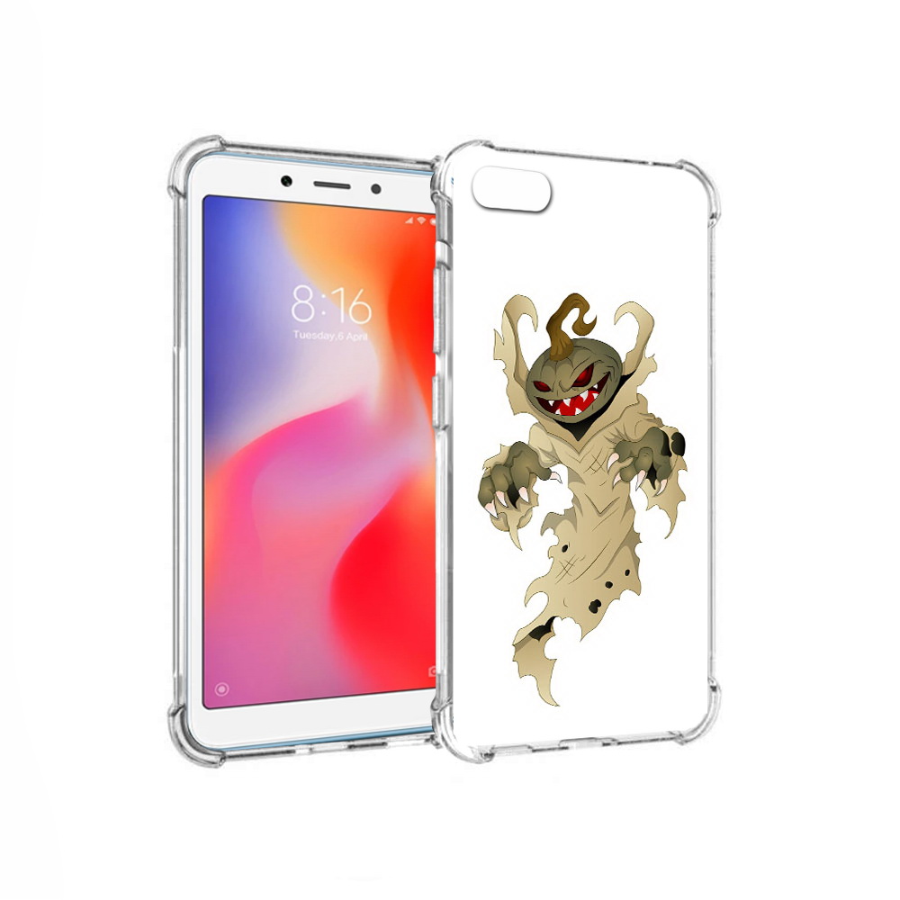 

Чехол MyPads Tocco для Xiaomi Redmi 6A призрак хэллоуина (PT113916.305.555), Прозрачный, Tocco