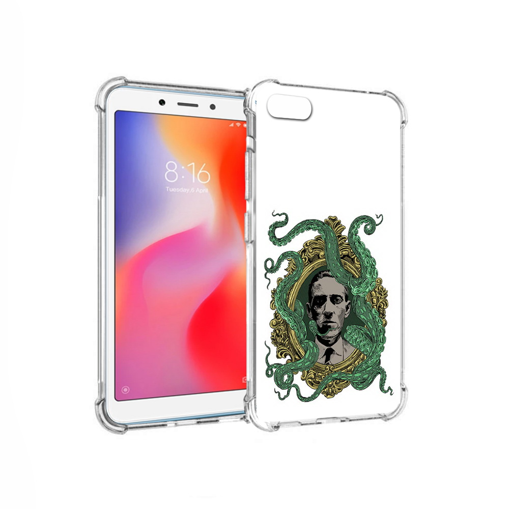 

Чехол MyPads Tocco для Xiaomi Redmi 6A портрет с кракеном (PT113916.305.552), Прозрачный, Tocco