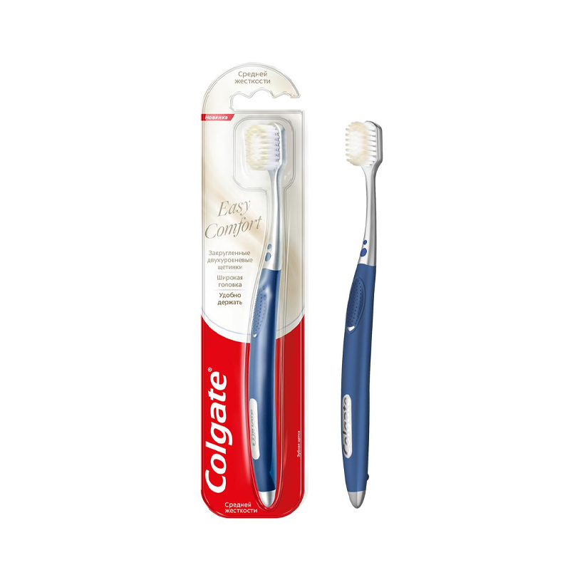 фото Зубная щётка colgate easy comfort средней жесткости 1 шт