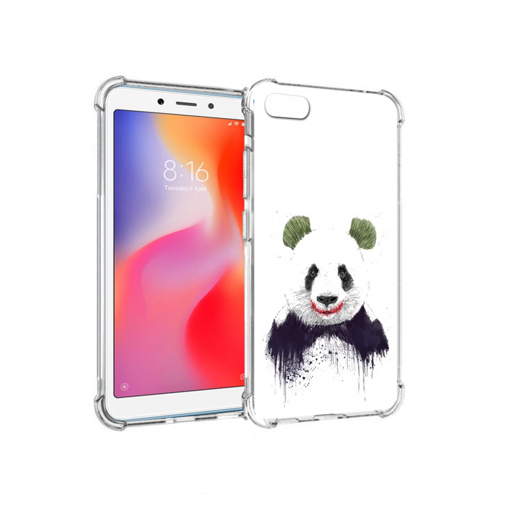

Чехол MyPads Tocco для Xiaomi Redmi 6A панда джокер (PT113916.305.533), Прозрачный, Tocco