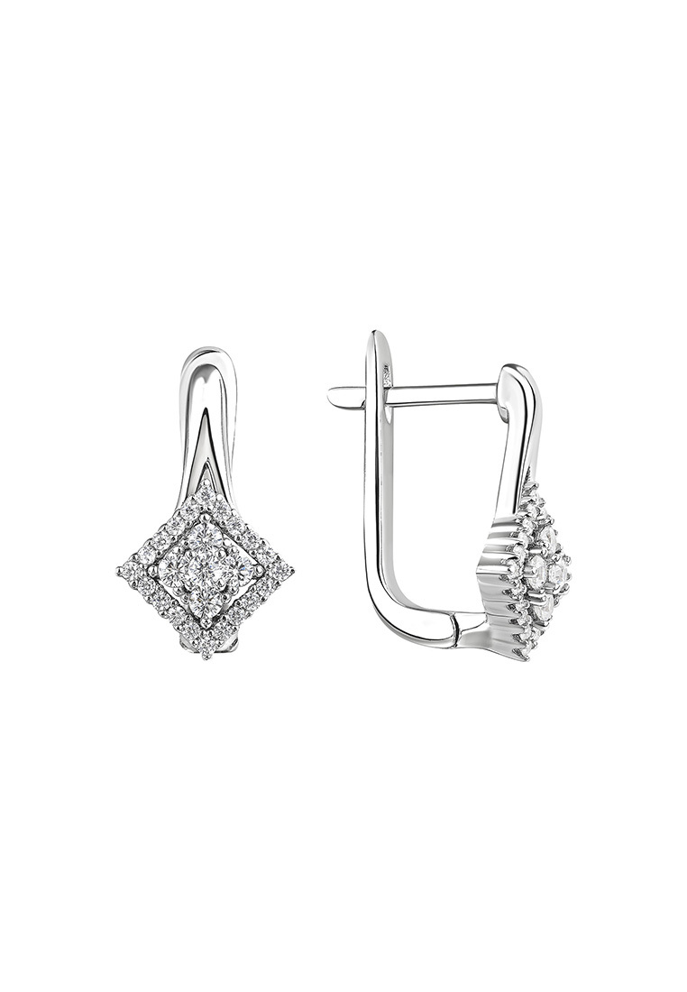 

Серьги из серебра с фианитом Kari Jewelry СЛ-5462, СЛ-5462