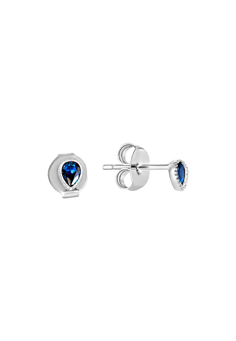 

Серьги из серебра с фианитом Kari Jewelry СЛ-3428С, СЛ-3428С