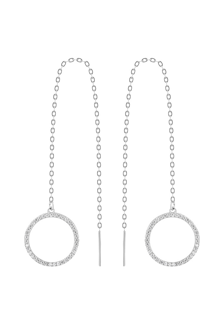 

Серьги из серебра с фианитом Kari Jewelry СЛ-3723, СЛ-3723