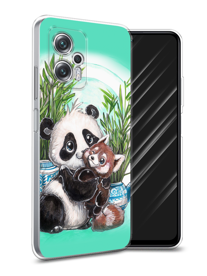 

Чехол Awog на Poco X4 GT/Redmi Note 11T Pro/11T Pro Plus "Друзья зверята", Разноцветный, 315250-2