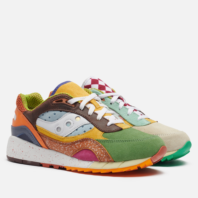 фото Кроссовки женские saucony shadow 6000 food fight разноцветные 37 eu