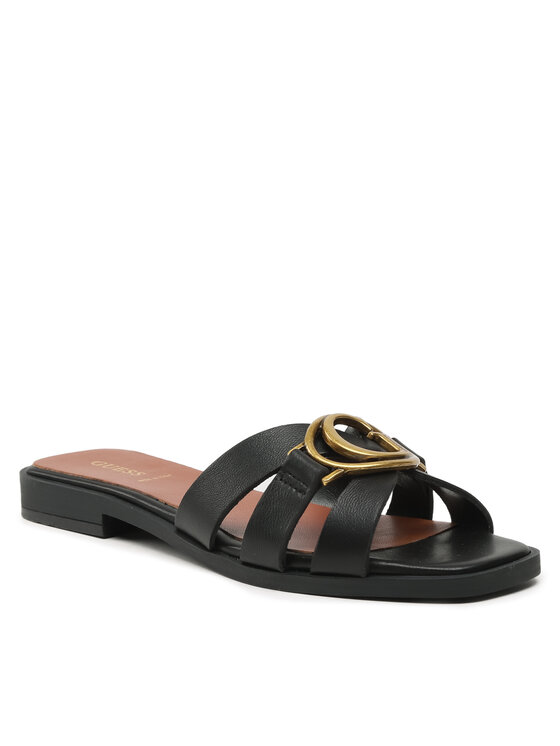 

Шлепанцы Symo Made In Italy FL6SYM LEA19 Guess Черный 36 EU, Symo Made In Italy FL6SYM LEA19