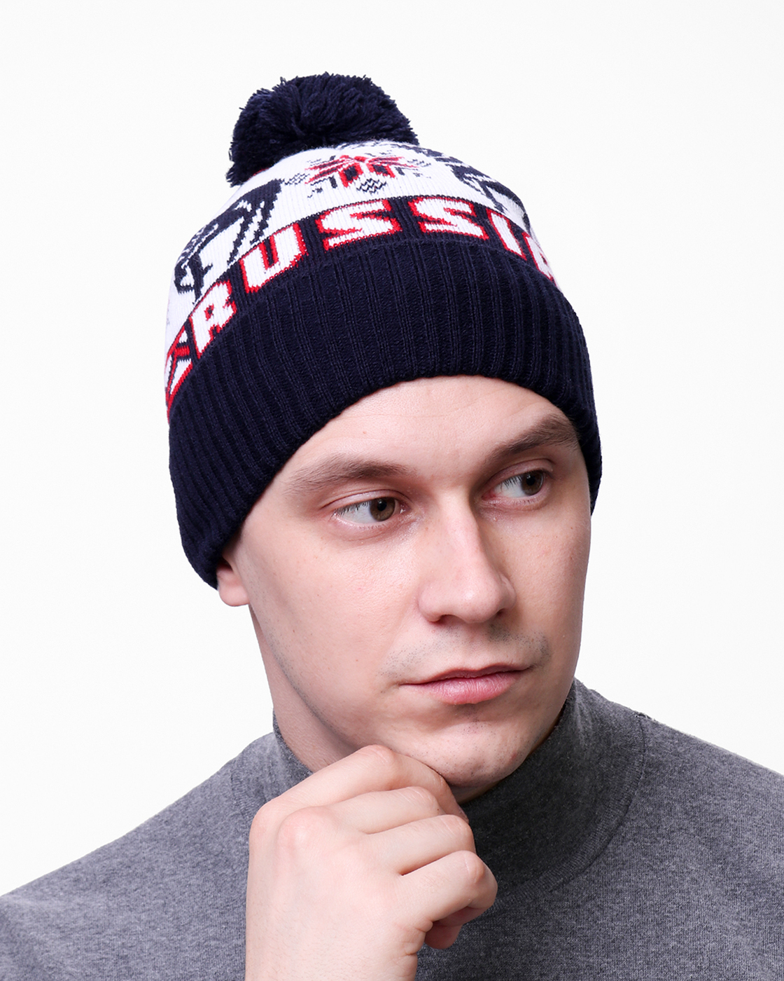 

Шапка бини мужская NoBrand PGU-SHRUS3-UM, разноцветный, PGU-SHRUS3-UM
