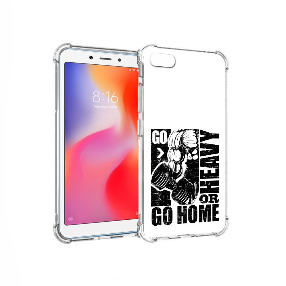 

Чехол MyPads Tocco для Xiaomi Redmi 6A накаченные руки (PT113916.305.496), Прозрачный, Tocco