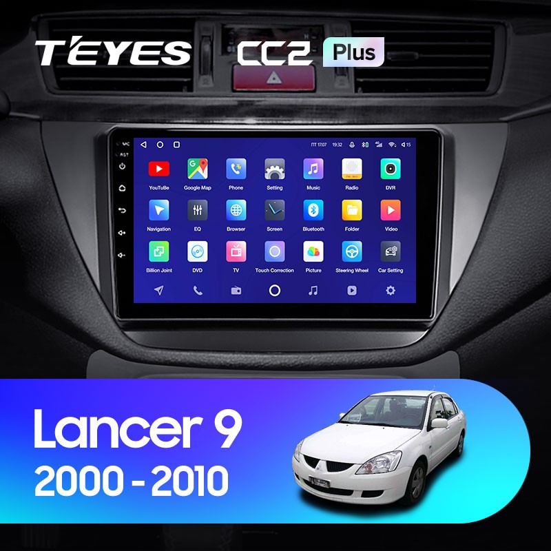 Штатная магнитола Teyes CC2 Plus 4/32 Mitsubishi Lancer 9 CS (2000-2010)