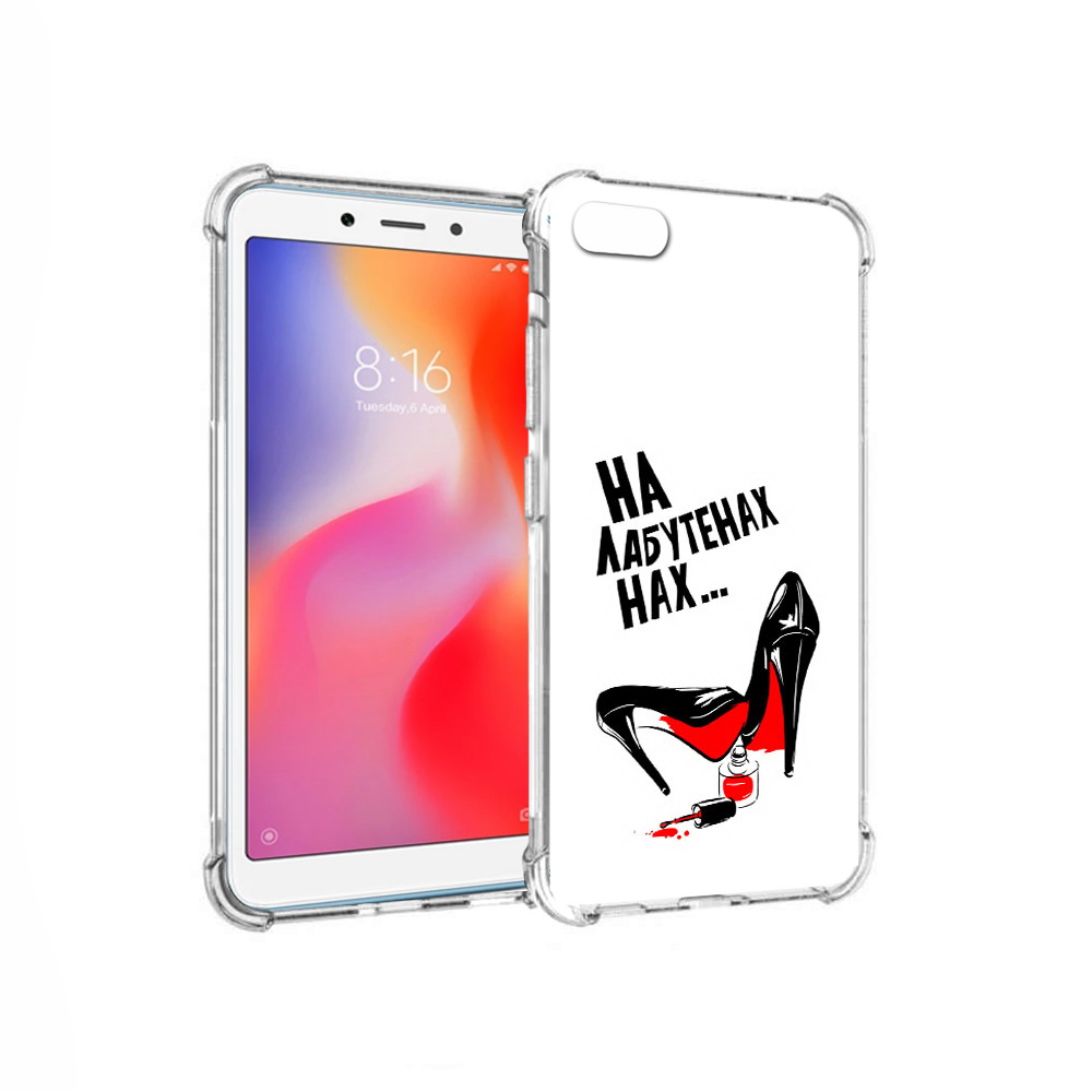 Чехол MyPads Tocco для Xiaomi Redmi 6A на лабутенах (PT113916.305.493)