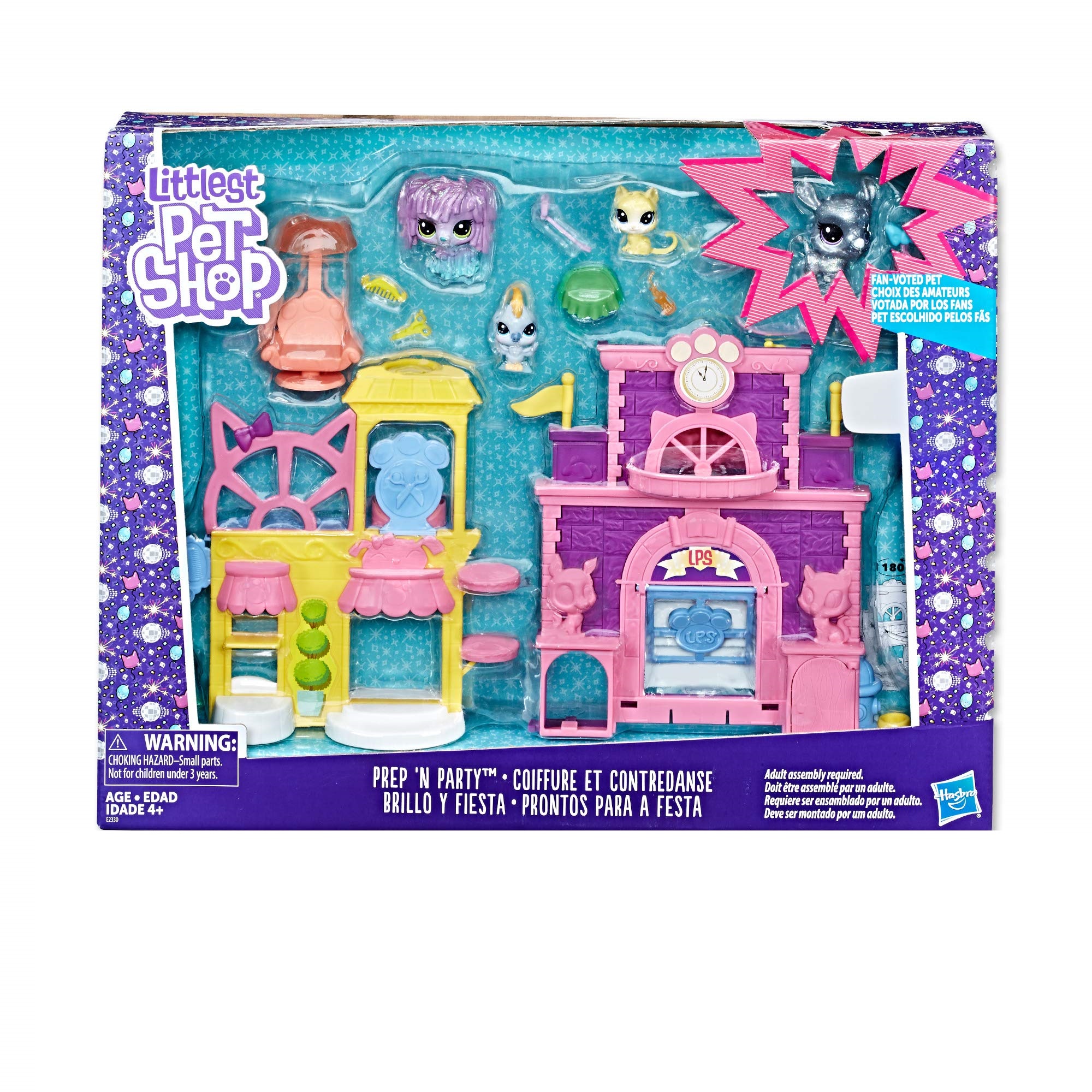 Игровой набор Hasbro Littlest Pet Shop Маленький Зоомагазин конструктор розовая мечта зоомагазин 195 деталей в коробке