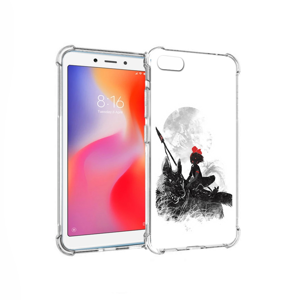 

Чехол MyPads Tocco для Xiaomi Redmi 6A мононоке (PT113916.305.481), Прозрачный, Tocco