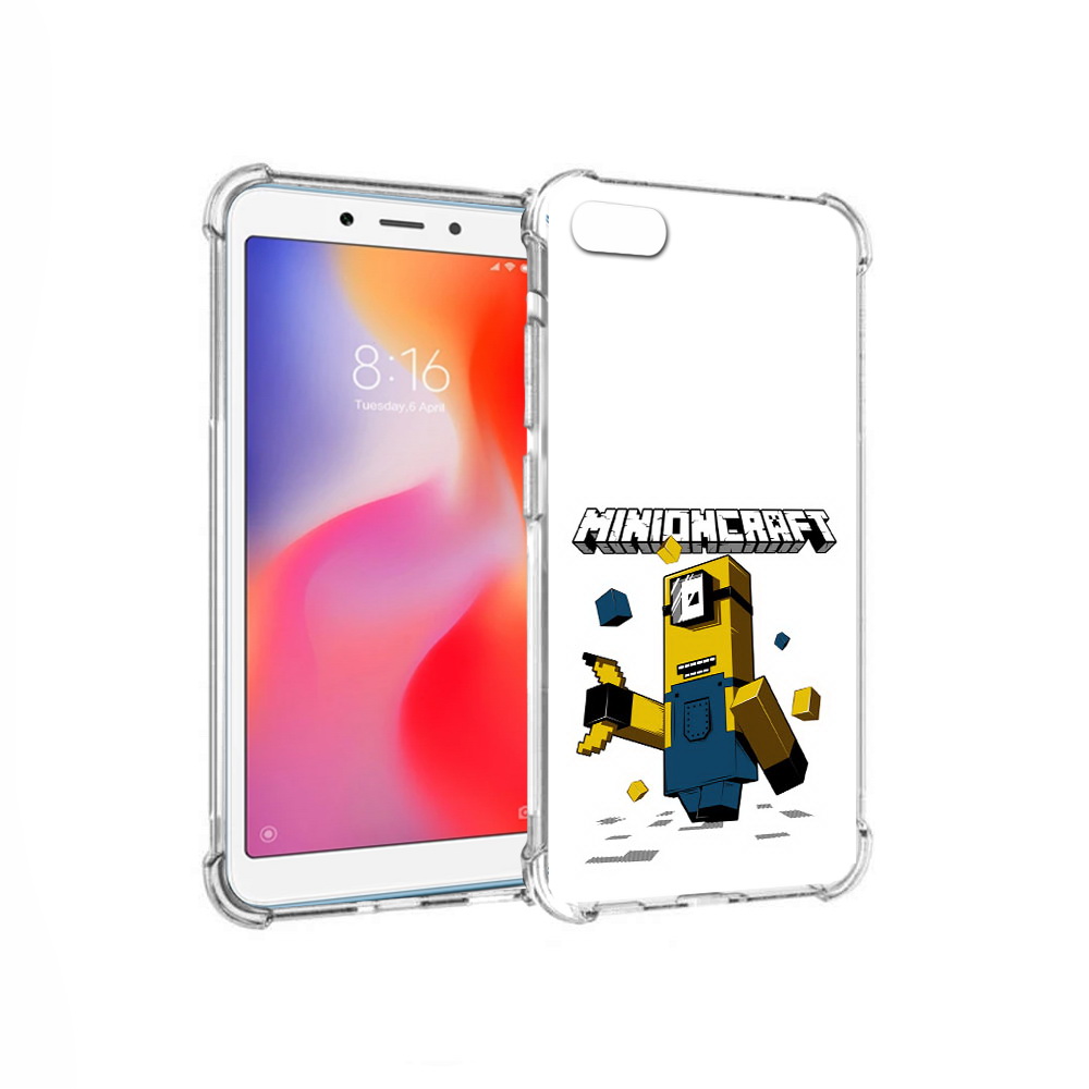 

Чехол MyPads Tocco для Xiaomi Redmi 6A миньон (PT113916.305.478), Прозрачный, Tocco
