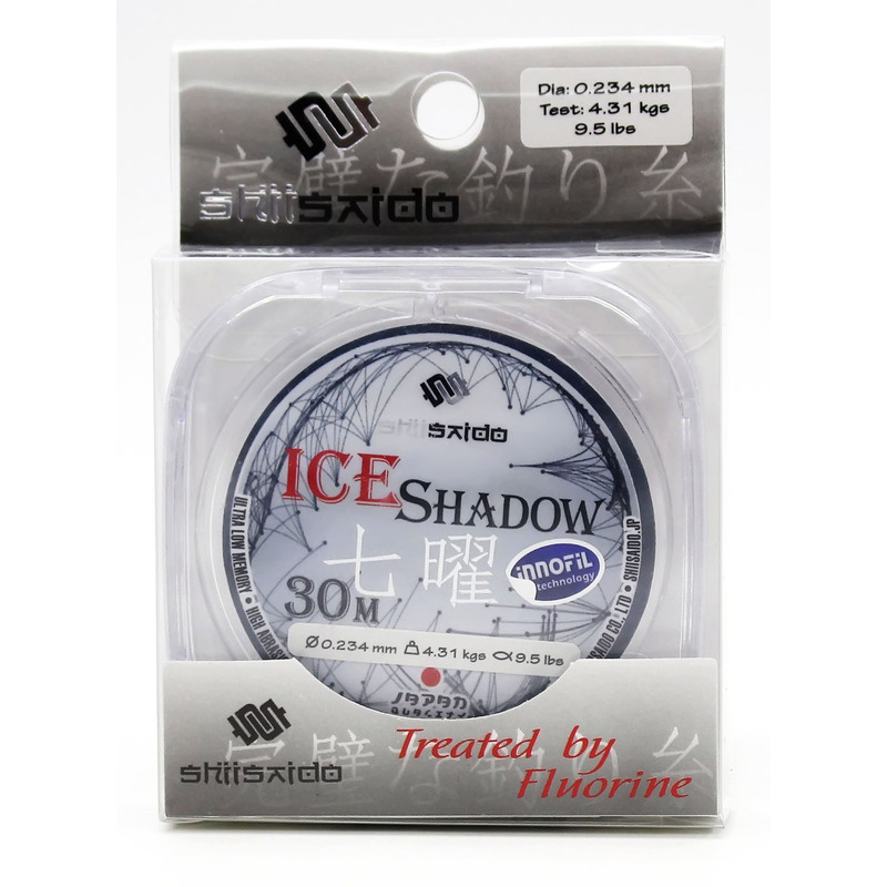 

Леска Shii Saido Ice Shadow, L-30 м, d-0,181 мм, test-2,77 кг, прозрачная (SMOIS30-0,181), Прозрачный, Ice Shadow