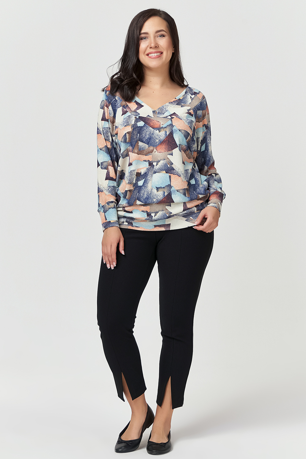 

Туника женская OLSI 2006008 оранжевая 66 RU, 2006008