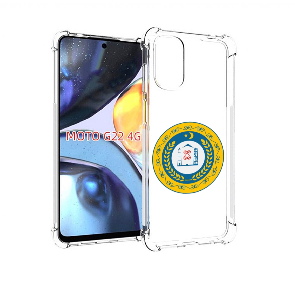 

Чехол MyPads герб-чечня для Motorola Moto G22 4G, Прозрачный, Tocco