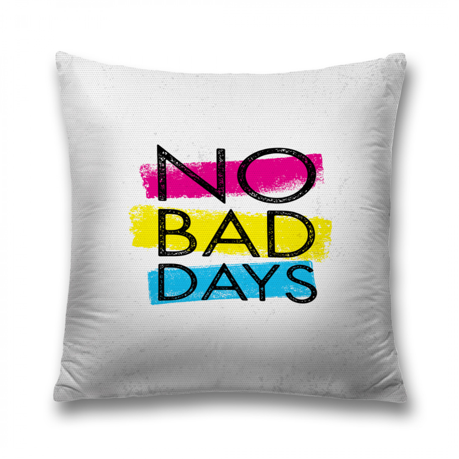 

Наволочка декоративная JoyArty "День не плохой" на молнии, 45x45 см, Белый, День не плохой