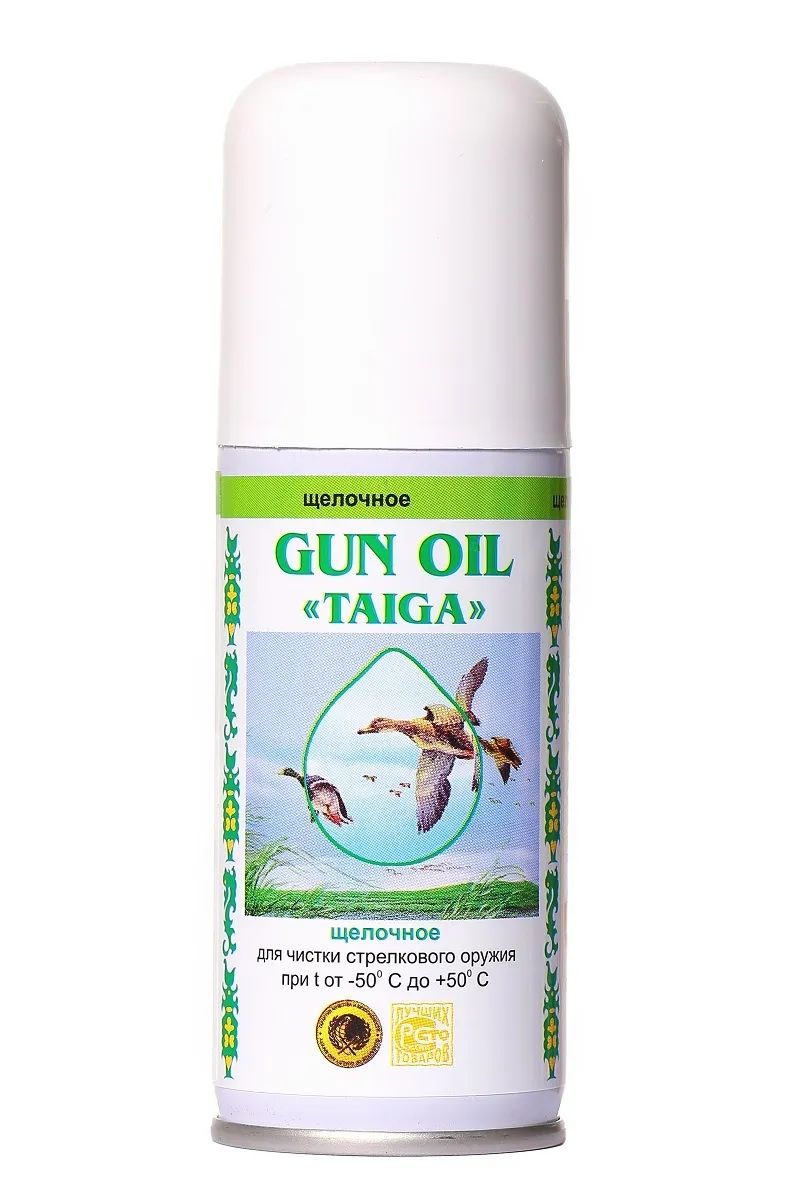 Оружейное минеральное масло Тайга щелочное, 140 мл