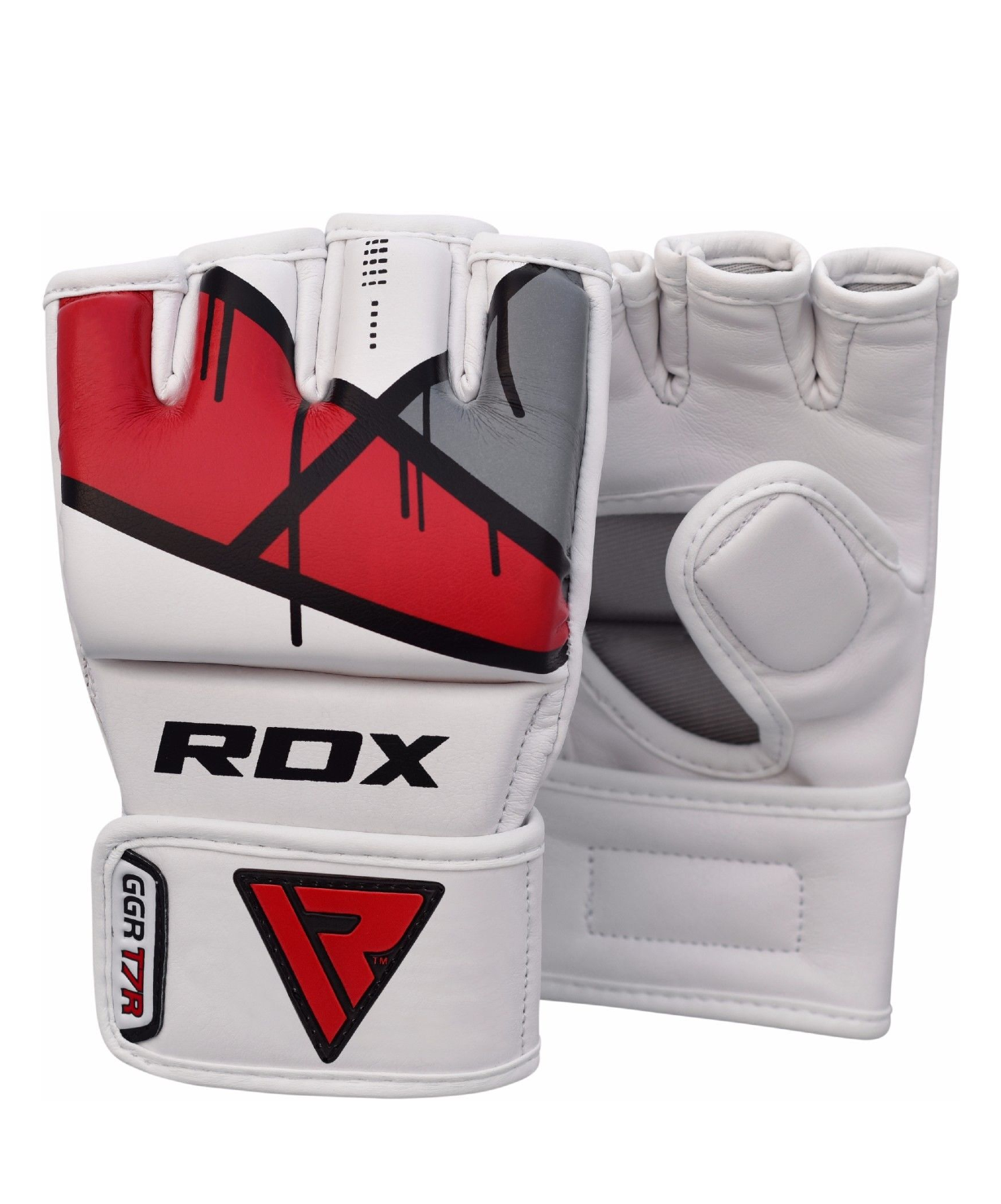 фото Rdx перчатки для mma t7 ggr-t7r rex red - xl