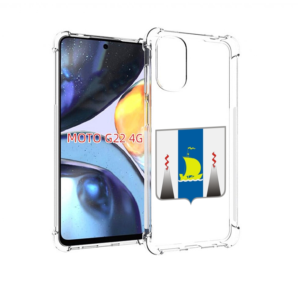 

Чехол MyPads герб-сахалиснкои-области для Motorola Moto G22 4G, Прозрачный, Tocco