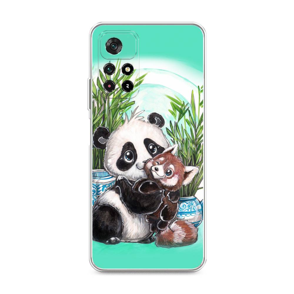 

Чехол Awog на Xiaomi Redmi Note 11 5G "Друзья зверята", Разноцветный, 311950-2