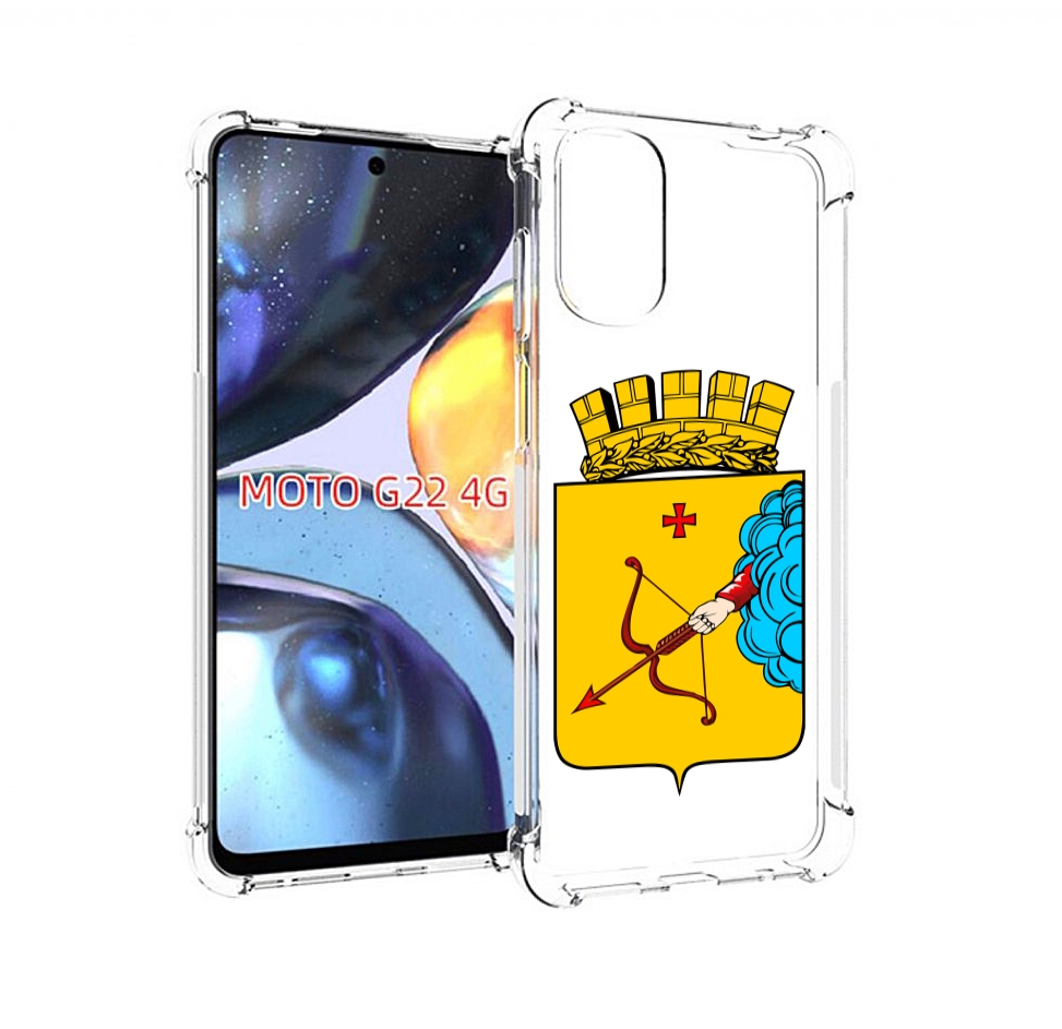 

Чехол MyPads герб-кировская-область для Motorola Moto G22 4G, Прозрачный, Tocco