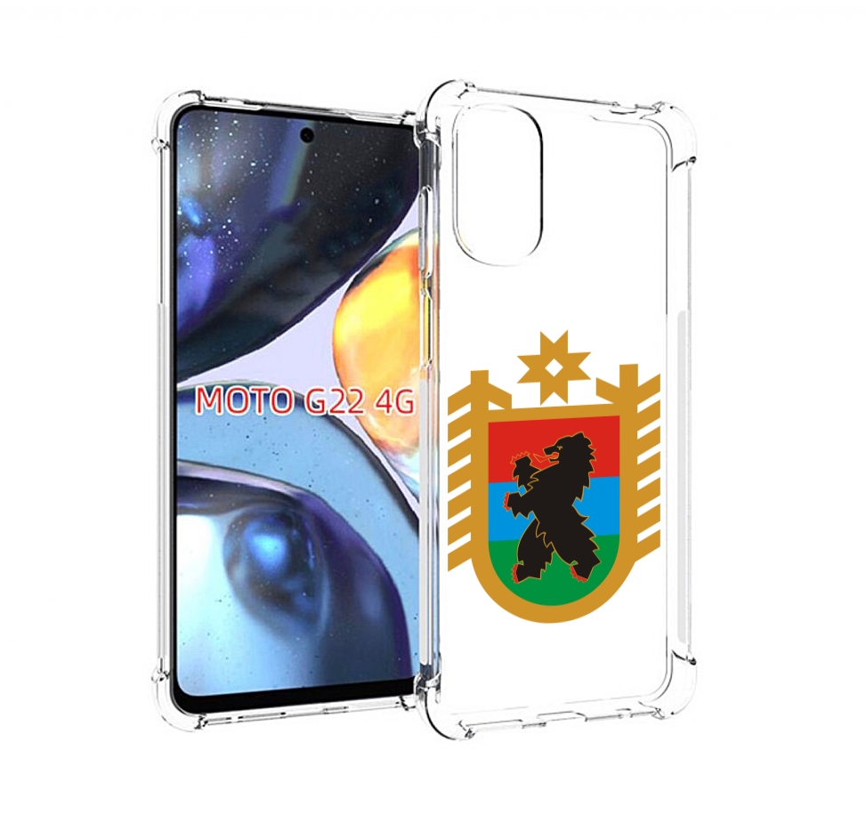 

Чехол MyPads герб-карелия-петрозаводск для Motorola Moto G22 4G, Прозрачный, Tocco