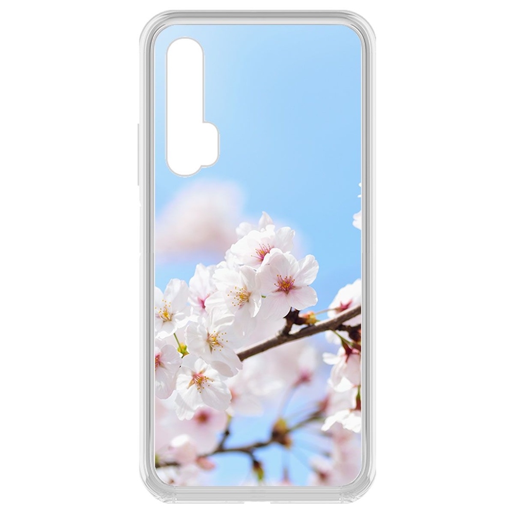 

Чехол-накладка Krutoff Clear Case Цветение для Honor 20 Pro/Nova 5T