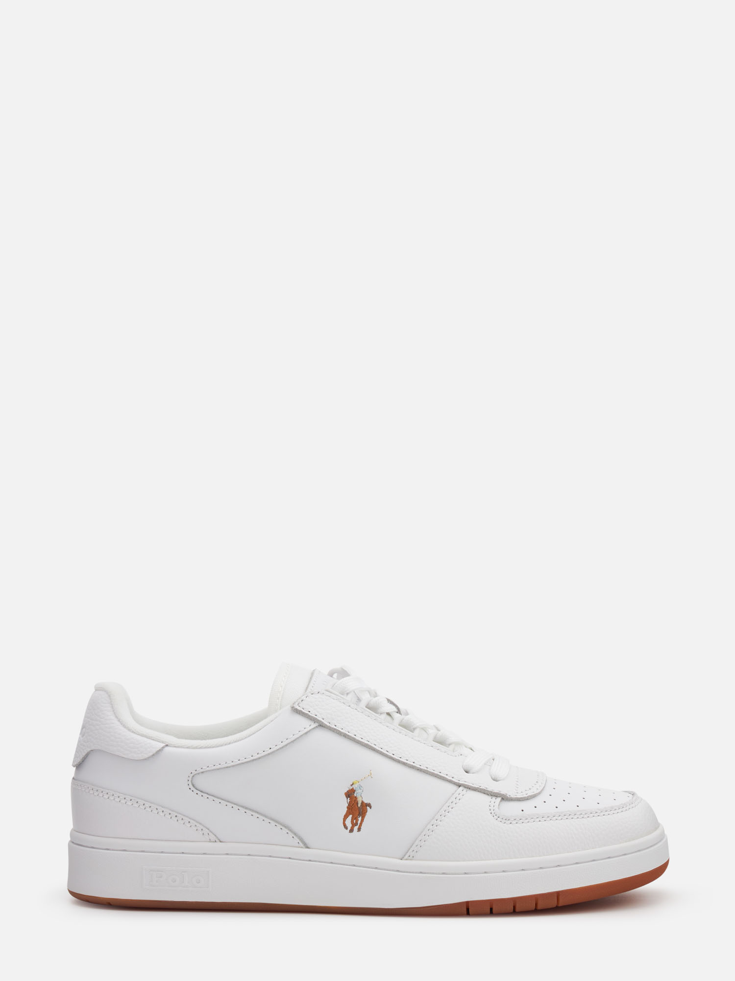 

Кеды мужские Polo Ralph Lauren Court 809877610 белые 42 EU, Белый, Court