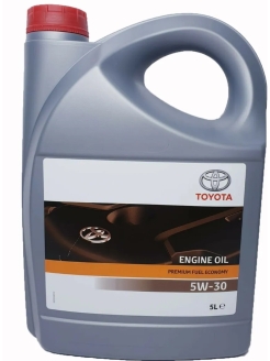 Моторное масло Toyota синтетическое 5W30 Engine Oil Premium Fuel Economy SN C2 5л