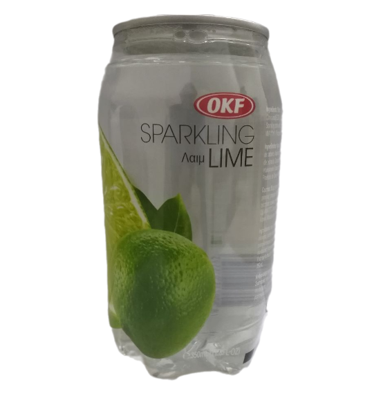 Напиток газированный OKF Sparkling лайм, 0,35 л х 24 шт