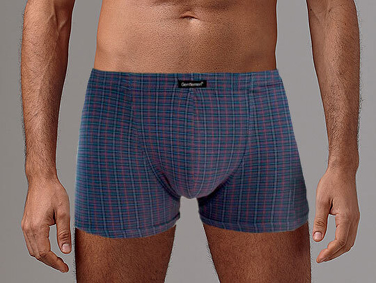 

Трусы мужские Gentlemen боксеры синие L, Синий, боксеры