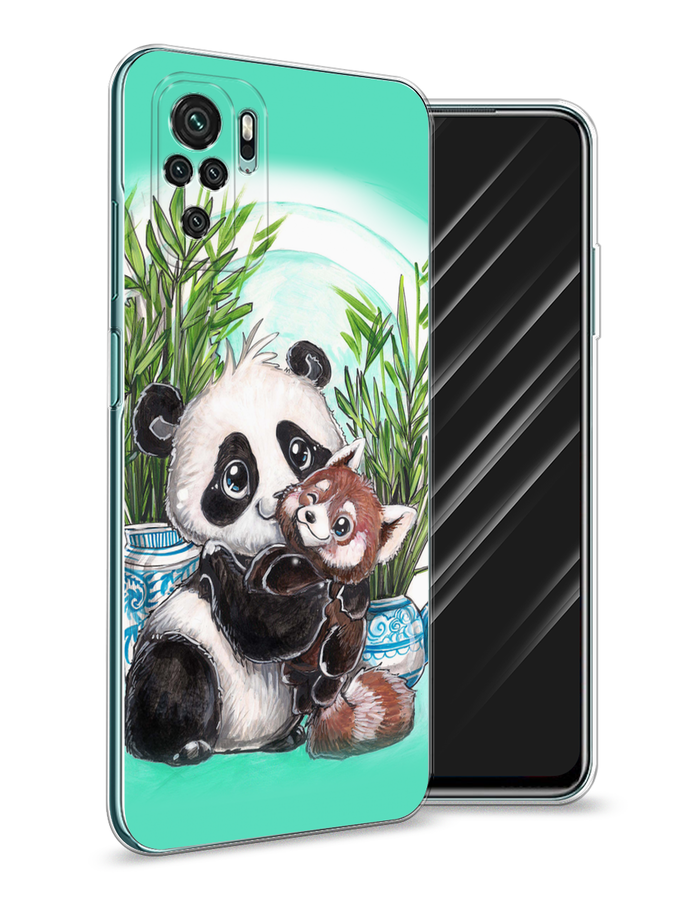

Чехол Awog на Xiaomi Redmi Note 10/Note 10S/M5s "Друзья зверята", Разноцветный, 39950-2