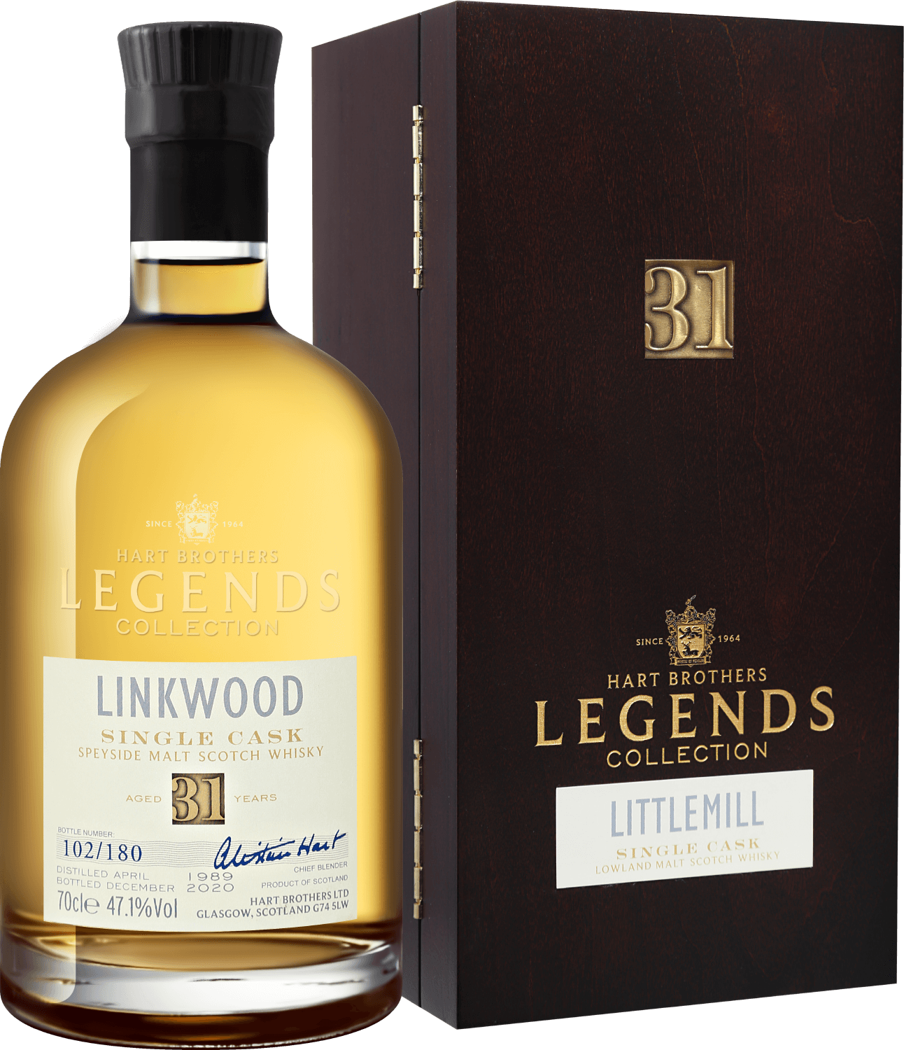 

Виски Hart Brothers Legends Collection Linkwood Speyside Single Cask Malt Scotch 0,7 л