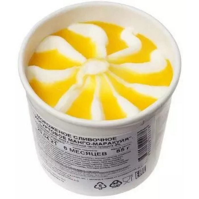 

Мороженое пломбир Gelati йогурт-манго 85 г