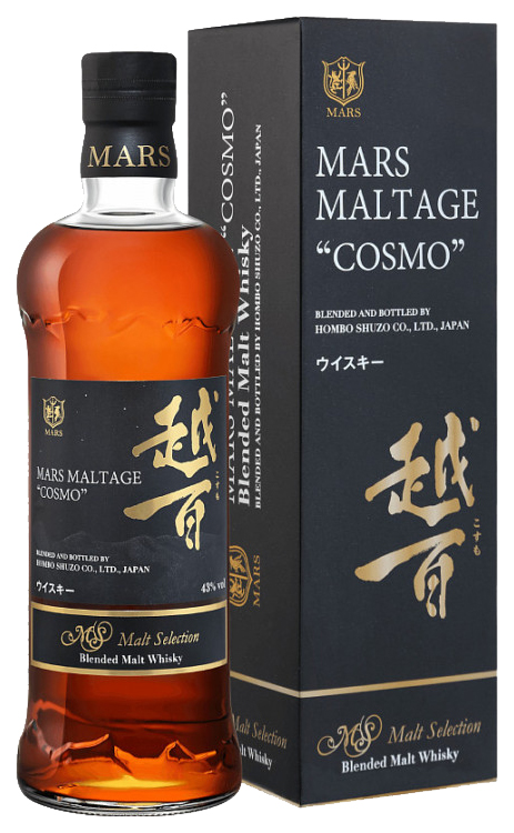 

Виски Mars Maltage Cosmo Wine Cask Finish Blended Malt Whisky (gift box)