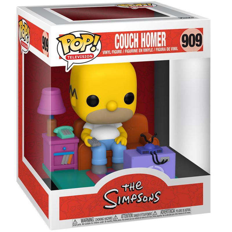 фото Фигурка funko pop! deluxe simpsons homer watching tv 52945