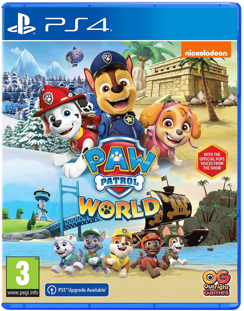 Игра Paw Patrol World (PlayStation 4, полностью на иностранном языке)