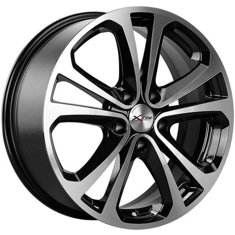

Диск X'trike X-113M 7x17 ET38 5x105 D56.6 BK/FP, арт. 76343, X-113M