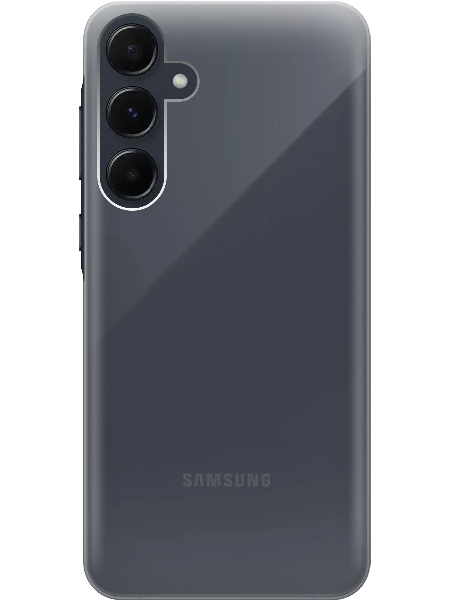 

Силиконовый чехол на Samsung Galaxy A55 прозрачный, 780484231