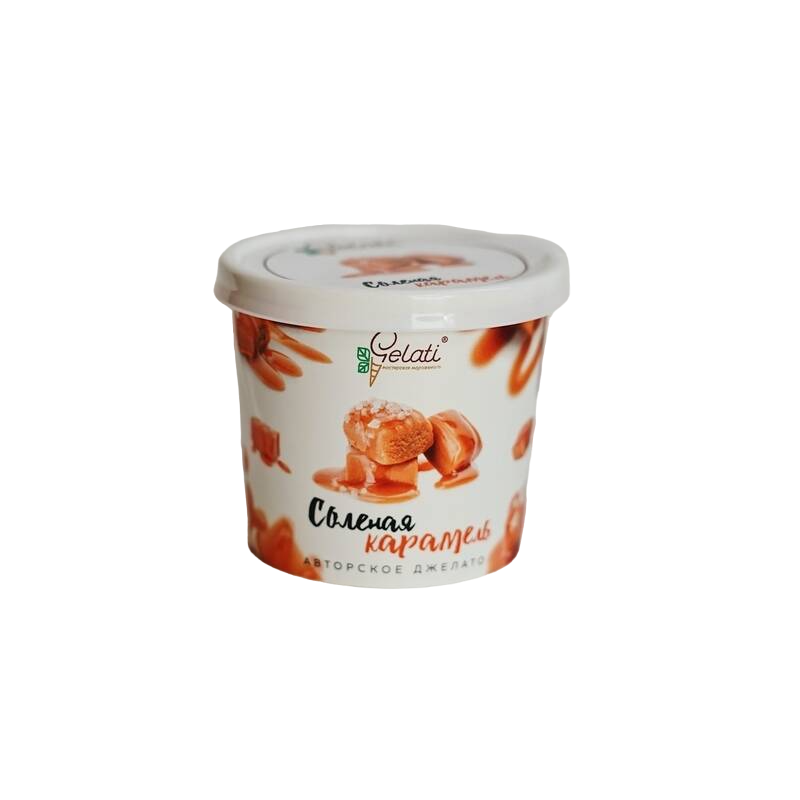 

Мороженое молочное Gelati Соленая карамель 85 г