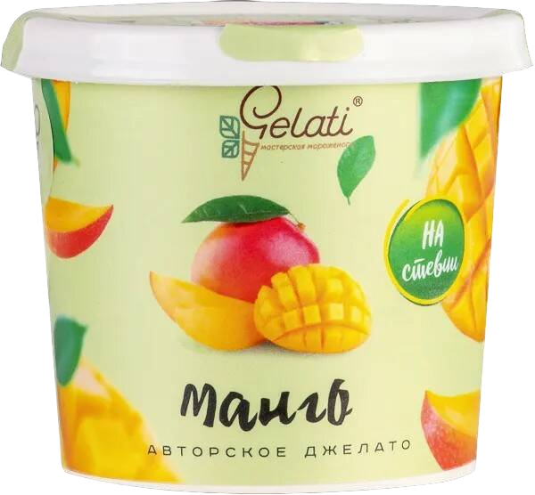 

Сорбет Gelati манго на стевии 85 г